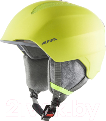 Шлем горнолыжный Alpina Sports 2020-21 Grand Jr / A9224-40 (р-р 51-54, неоновый желтый)