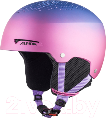 Шлем горнолыжный Alpina Sports 2020-21 Zupo Flip-Flop / A9225-61 (р-р 48-52, матовый фиолетовый)