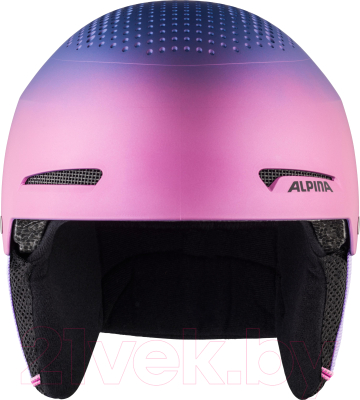 Шлем горнолыжный Alpina Sports 2020-21 Zupo Flip-Flop / A9225-61 (р-р 48-52, матовый фиолетовый)