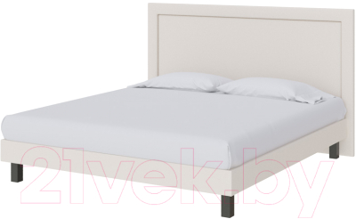 Двуспальная кровать Proson London Boxspring Standart Savana Milk 180x200 (молочный)