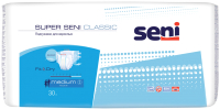 Подгузники для взрослых Seni Super Classic Medium (30шт) - 