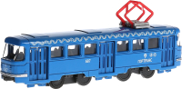 Трамвай игрушечный Технопарк SB-16-66-BL-WB - 