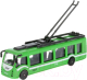 Троллейбус игрушечный Технопарк SB-18-10-GN-WB - 