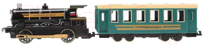 Поезд игрушечный Технопарк Поезд с вагоном / CT10-038-BU-WB