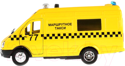 Автомобиль игрушечный Технопарк Газель. Маршрутное такси / CT-1276-22