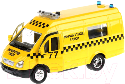 Автомобиль игрушечный Технопарк Газель. Маршрутное такси / CT-1276-22