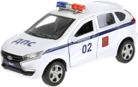 Автомобиль игрушечный Технопарк Lada Xray. Полиция / XRAY-12POL-WH - 