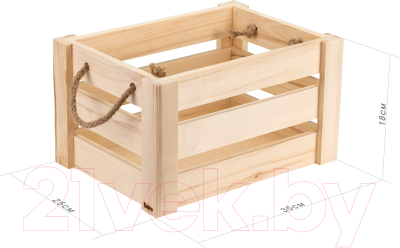 Ящик для хранения DEKO Декоративный малый / BDN2535 (деревянный)