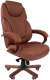 Кресло офисное Chairman 406 (экопремиум, коричневый) - 