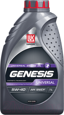 Моторное масло Лукойл Genesis Universal 5W40 / 3148630 (1л)