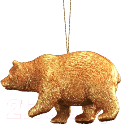 

Елочная игрушка Erich Krause, Золотистый, Decor Золотой зверь / 43888