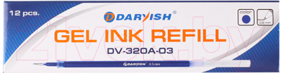 Стержень гелевый Darvish DV-320A-03 (синий)