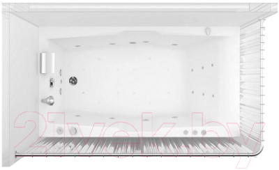 Карниз для ванны Aquanet Г-образный 180x80 / 165118