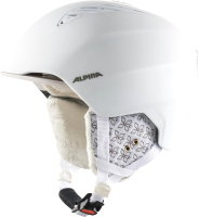 Шлем горнолыжный Alpina Sports 2020-21 Grand / A9226-12 (р-р 54-57, белый/Prosecco Matt) - 