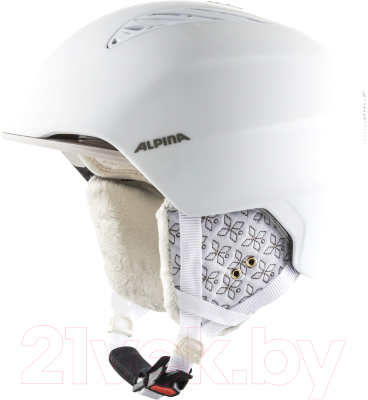 Шлем горнолыжный Alpina Sports 2020-21 Grand / A9226-12 (р-р 54-57, белый/Prosecco Matt)