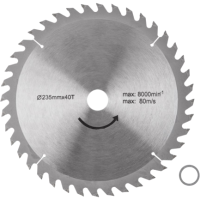 

Пильный диск Wortex, CSD235T4032