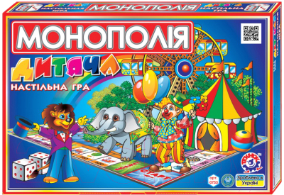 

Настольная игра ТехноК, Детская монополия / 755