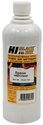 Контейнер с чернилами Hi-Black Универсальный для Epson Bk (0.5л)
