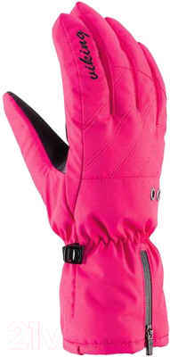 Перчатки лыжные VikinG Selena / 113/19/4260-46 (р.5, розовый)
