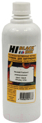 Контейнер с чернилами Hi-Black Универсальный для HP Bk (0.5л)