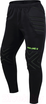 Брюки футбольные Kelme Goalkeeper Pants / K15Z408L-010 (2XL, черный)
