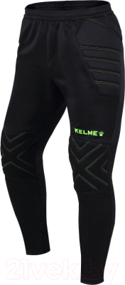 Брюки футбольные Kelme Goalkeeper Pants / K15Z408L-010 (XL, черный)