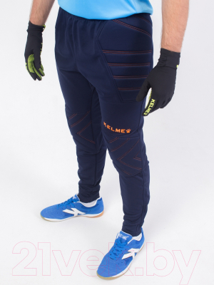 Брюки футбольные Kelme Goalkeeper Pants / K15Z408L-422 (XS, темно-синий)