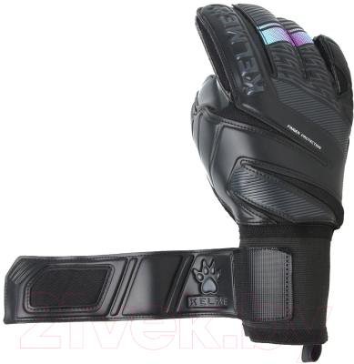 Перчатки вратарские Kelme Goalkeeper Gloves for Artificial Grass / 9876403-000 (р.5, черный)