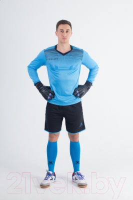 Футбольная форма Kelme Goalkeeper L/S Suit / 3871007-4007 (XS, голубой)