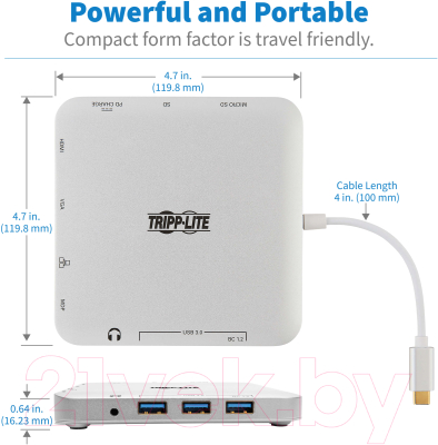 Док-станция для ноутбука Tripp Lite U442-DOCK2-S