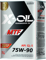 

Трансмиссионное масло X-Oil, MTF 75W90 GL-5 / T57590-01T