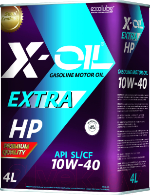 Моторное масло X-Oil Extra HP 10W40 SL/CF / GL1040-04T (4л)