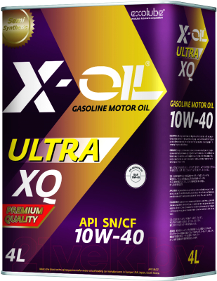 Моторное масло X-Oil Ultra XQ 10W40 SN/CF / G11040-04T (4л)