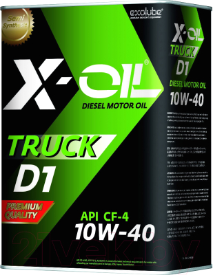 Моторное масло X-Oil Truck D1 10W40 CF-4 / GL1140-05T (5л)
