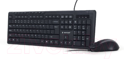 Клавиатура+мышь Gembird KBS-UM-03-RU (черный)