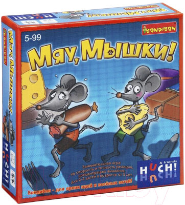 

Настольная игра Bondibon, Мяу, Мышки! / ВВ0962
