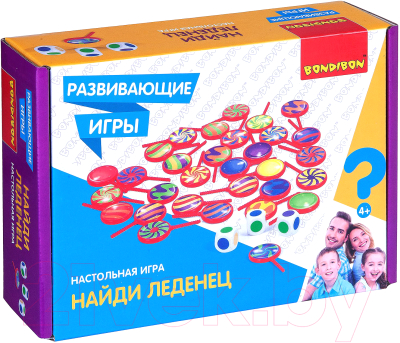 Развивающая игра Bondibon Найди леденец / ВВ4508