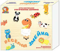 

Домино Макси, Веселая змейка. Логическое домино / 10382