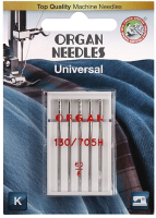 Набор игл для швейной машины Organ 5/60 (универсальные) - 