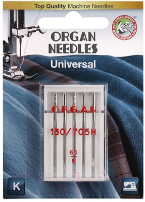 Набор игл для швейной машины Organ 5/60 (универсальные)