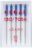 Иглы для швейной машины Organ 5/90 (джинсовые) - 