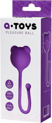 Шарики интимные ToyFa A-Toys / 764014 (фиолетовый)