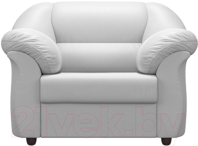 Кресло мягкое Лига Диванов Карнелла 240 / 105849 (экокожа белый)