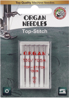 Набор игл для швейной машины Organ Top Stitch 5/80 - 