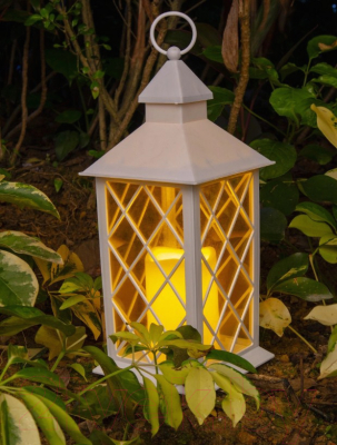 Садовая фигура-светильник Чудесный Сад Старый замок 362 (белый)