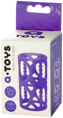 Насадка на пенис ToyFa 768003 (фиолетовый)