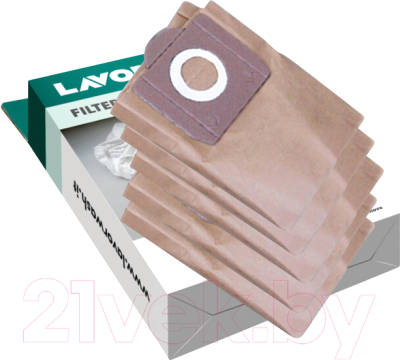 Комплект пылесборников для пылесоса Lavor 5.212.0016 (5шт)