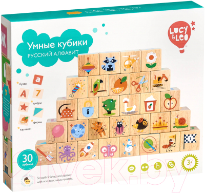 

Развивающая игра МДИ, Умные кубики / LL247