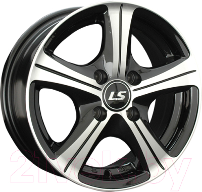 

Литой диск LS wheels, LS 202 15x6.5" 4x100мм DIA 73.1мм ET 43мм BKF