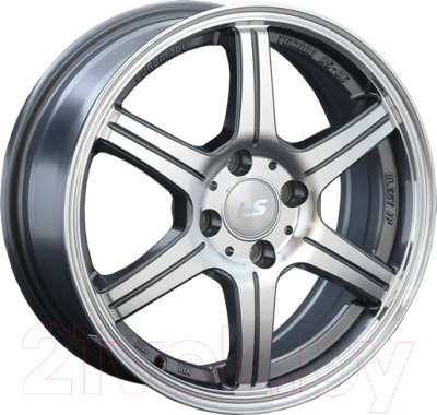 

Литой диск LS wheels, LS 176 16x6.5" 5x108мм DIA 63.3мм ET 52.5мм GMF